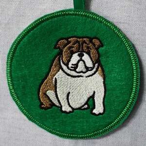 Bulldog Ornament