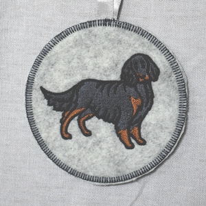 Gordon Setter Dog Ornament
