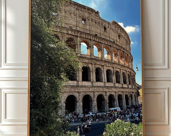 Muurdecoratie met afbeelding van het Colosseum | Poster van het oude Rome