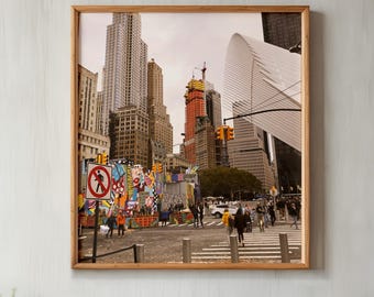 New York City Street Photography | Manhattan Urban Decor | Modern Cityscape Digital Download