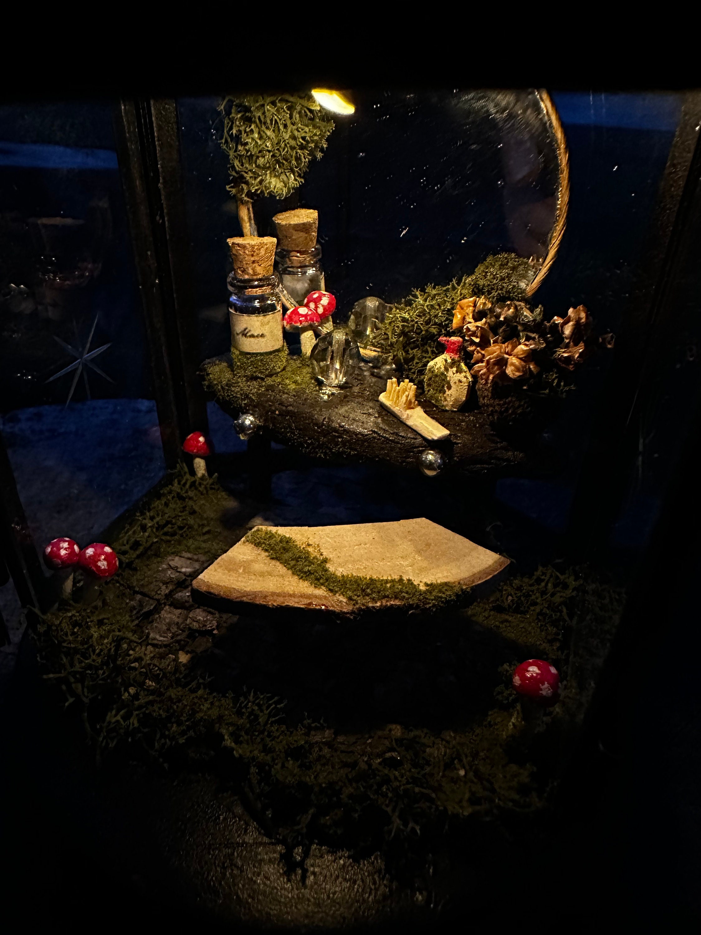 Magical Fairy House witch House Gothic Decor Night Light Fairy House ...