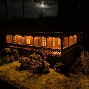 This product is made to order and is a miniature model of a real house.The house is located in Georgia in Guria Miniature house image 6