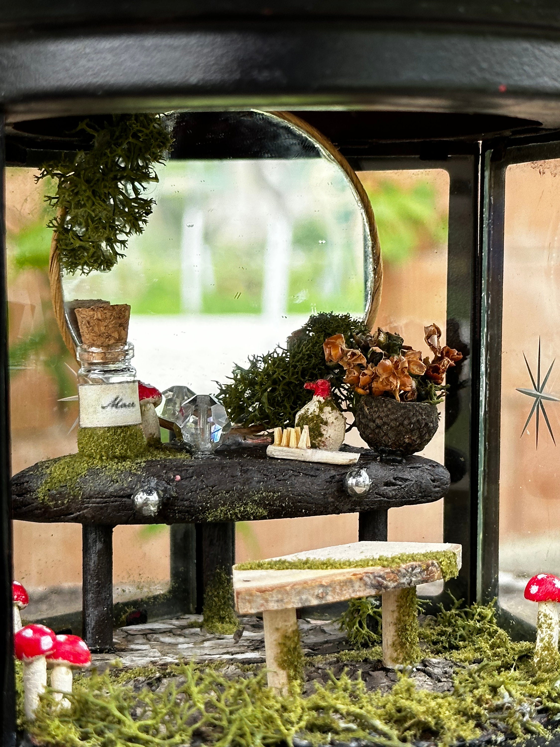 Magical Fairy House |witch House | Gothic Decor | Night Light | Fairy ...