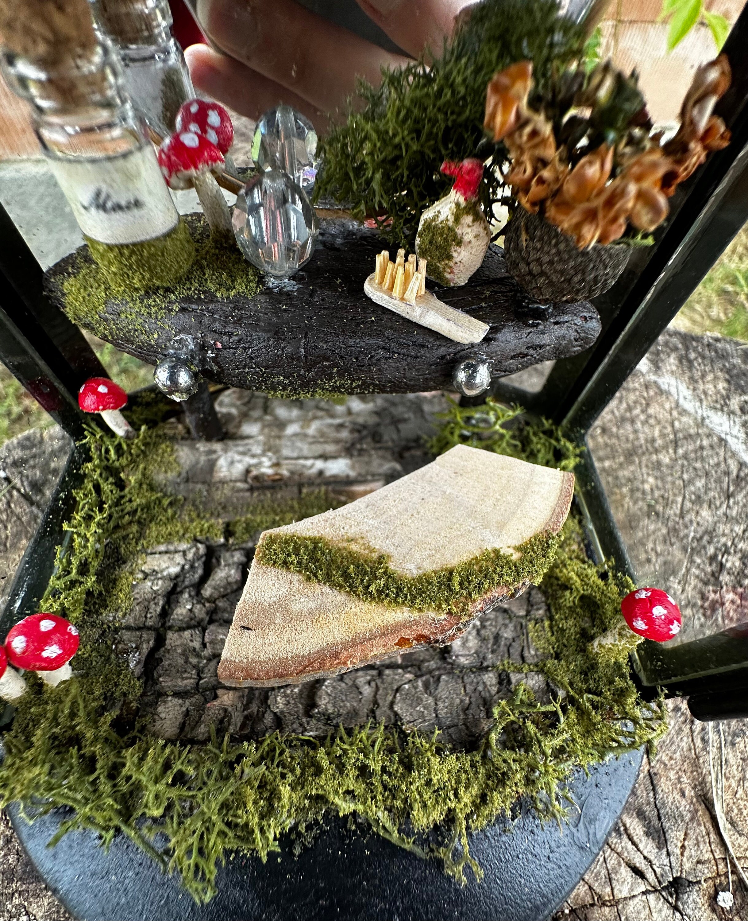 Magical Fairy House |witch House | Gothic Decor | Night Light | Fairy ...