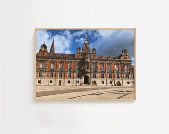 Copenhagen City Hall Digital Print | Denmark Travel Photo | Københavns Radhus Wall Art