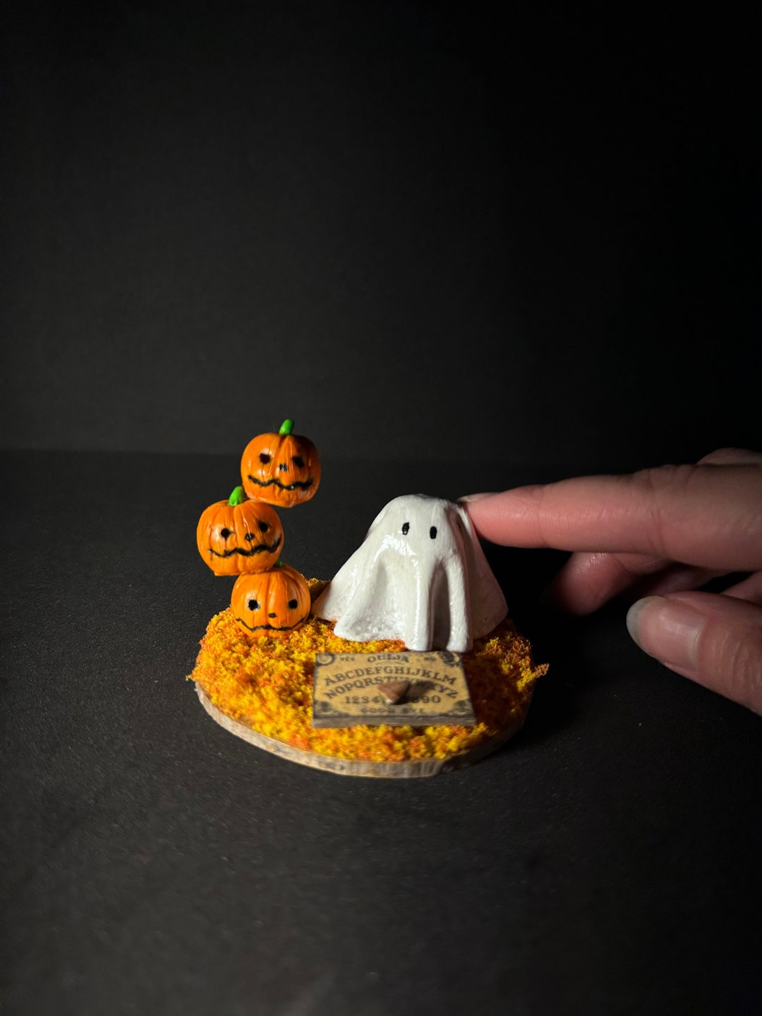 Mini Pet Ghost | Mini Variety of Pumpkins Fall Halloween Handcrafted ...