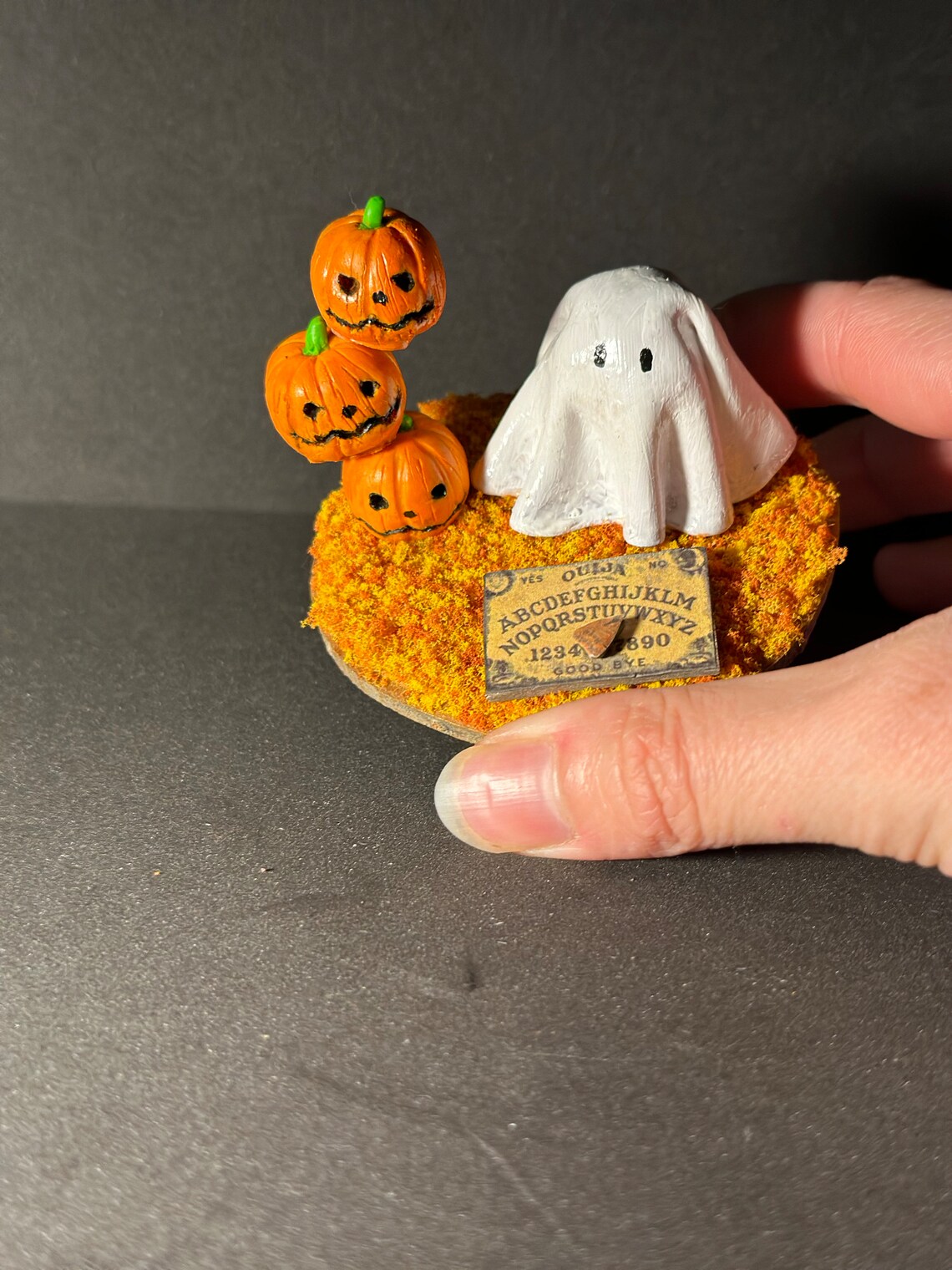 Mini Pet Ghost | Mini Variety of Pumpkins Fall Halloween Handcrafted ...