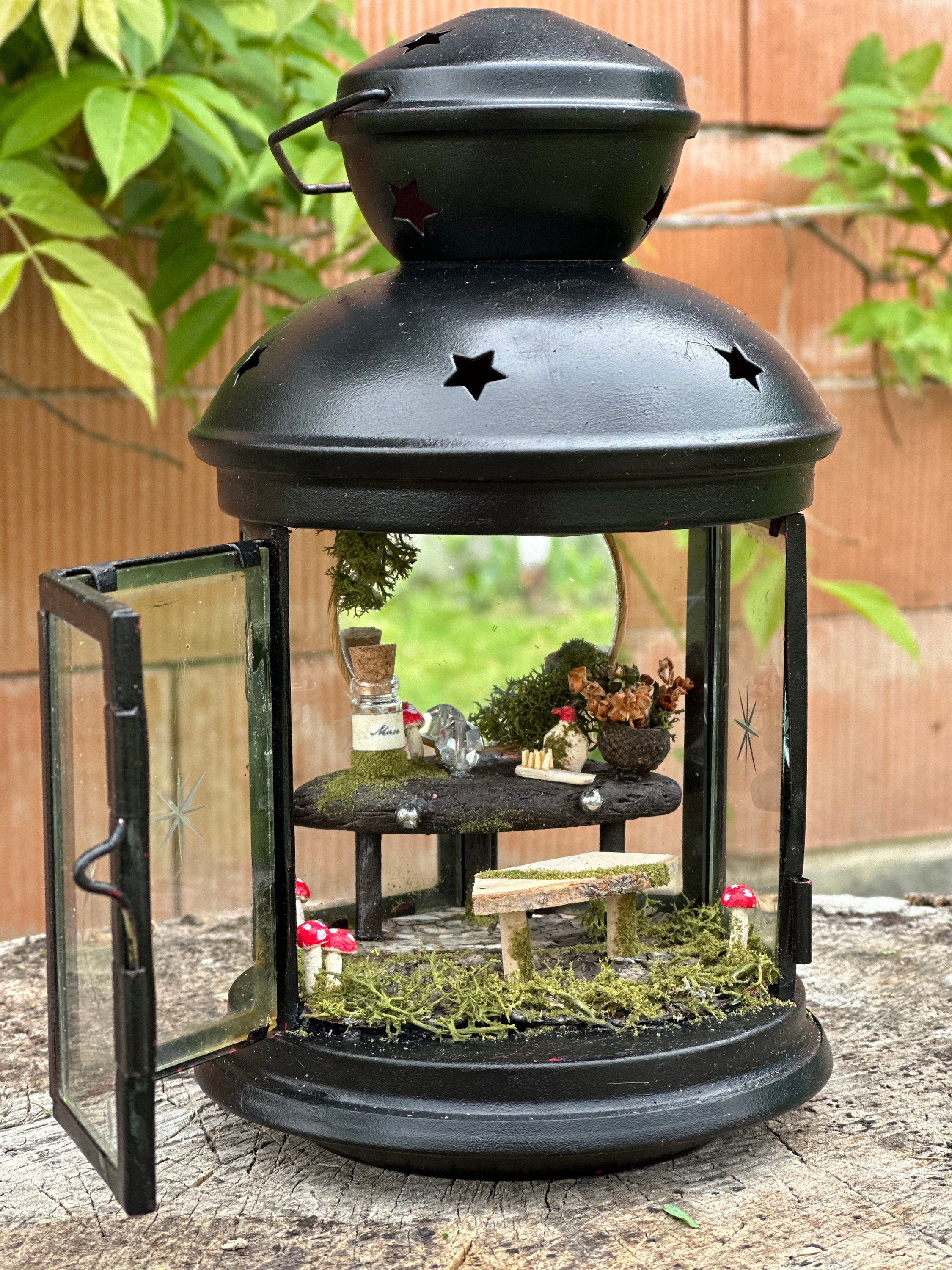 Magical Fairy House |witch House | Gothic Decor | Night Light | Fairy ...