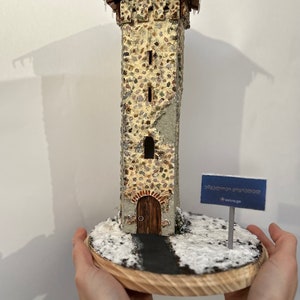 Georgia souvenir | Svaneti | Svaneti tower | Miniature of Svaneti tower | Souvenir of Svaneti tower | Georgian culture | Svanian Georgian