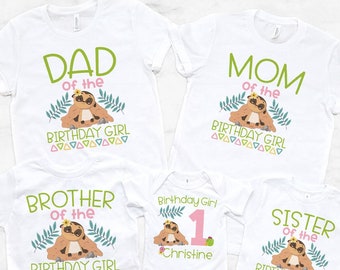 Meerkat birthday shirts, Family Birthday shirts - Meerkat Matching Family Birthday Shirts - desert birthday shirt for Girls - Sibling Shirts