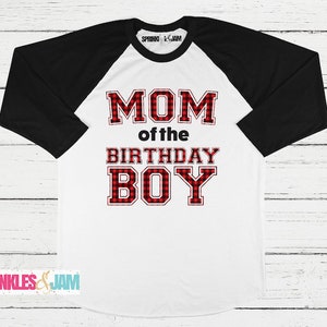 Chemise anniversaire bûcheron : t-shirt assorti Mom of the Wild