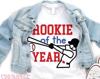 Rookie of the year 1st birthday shirt, all star 1 year old birthday shirt, baseball Cake Smash birthday shirt, 1st birthday, Any Age