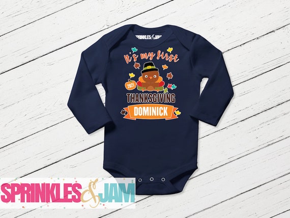baby boy 1st thanksgiving outfit