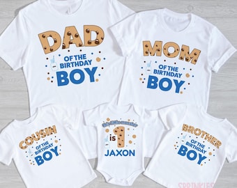Cookies and Milk Birthday | Monster Cookie Birthday Shirt | Matching Family Shirts | Matching Family Birthday Shirts | Parent Birthday Shirt