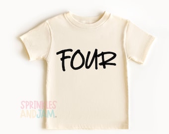 4th birthday boy shirt, 1st, 2nd, 3rd, 5th, boys t-shirt, girls tshirt, baby, kids, youth, toddler, Any Age - SHORTSLV