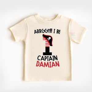 Pirate 1st Birthday Shirt, Pirate Shirt, Pirate First Birthday, Pirate Captain Birthday, Boys Birthday Shirt - SHORTSLV