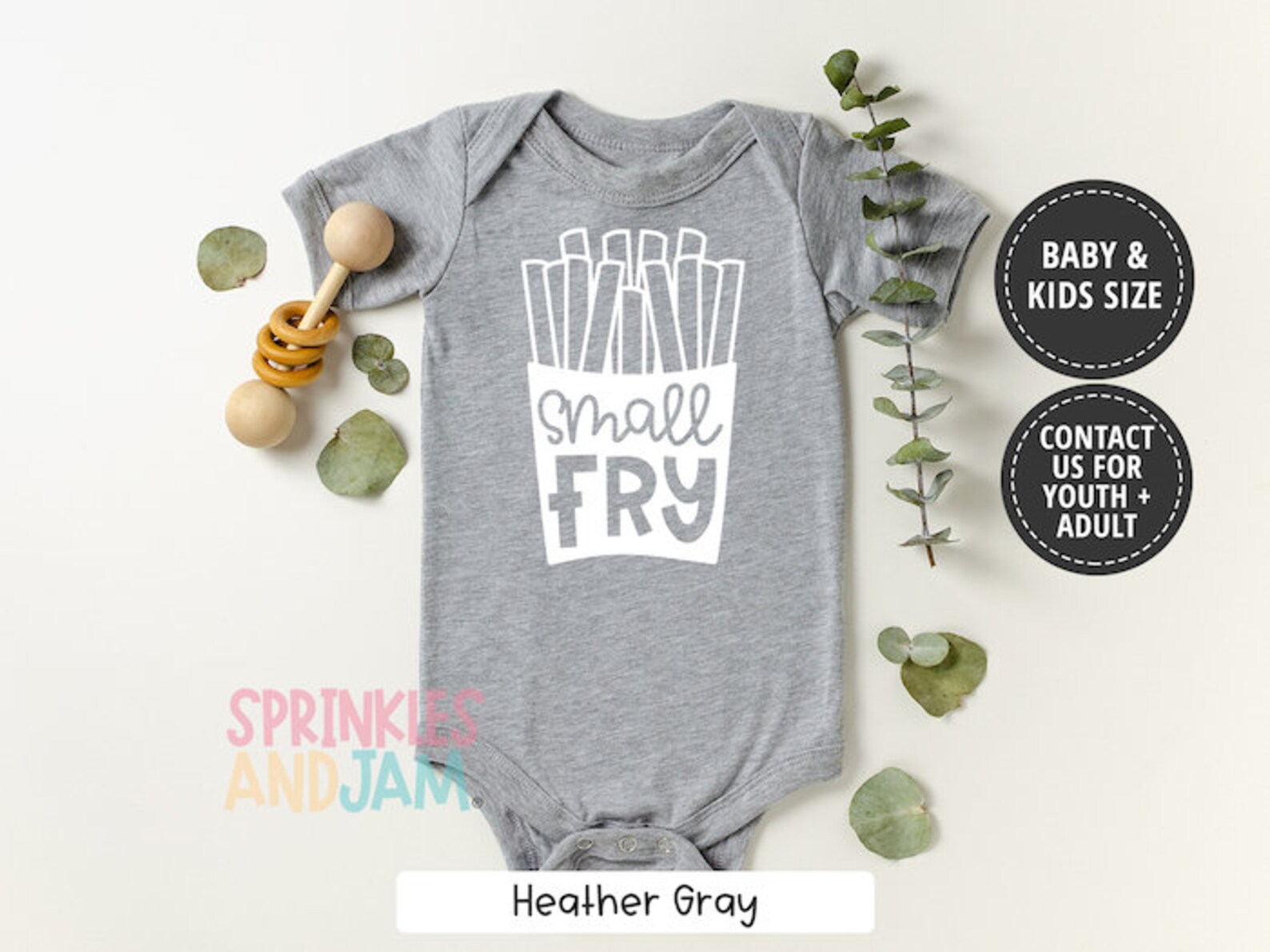 Small Fry Baby Cute Baby Onesie Funny Baby Bodysuit French Etsy