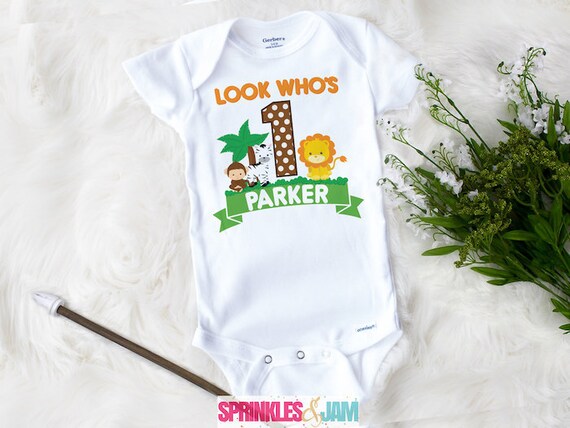 one year old birthday onesie