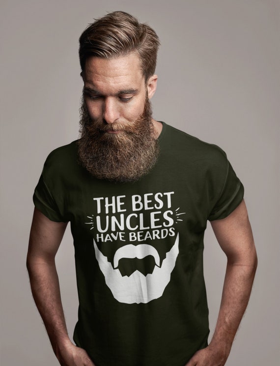 Mens Best Uncles Have Beards Shirt, Funny Cute Beard Gift Mens Best Uncles Have Beards Shirt, Funny Cute Beard Gift