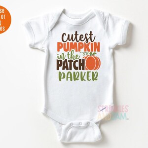 Thanksgiving Baby Onesie®: Cutest Pumpkin in the Patch