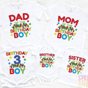 Bounce House Birthday Shirt: Matching Family Party Tees