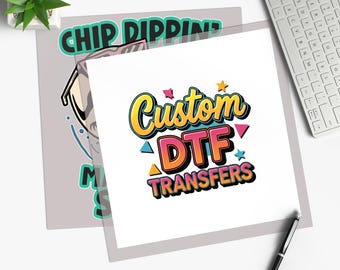 Custom DTF Transfers: Ready to Press Full Color Apparel Prints