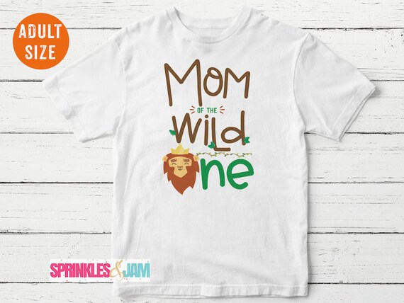 Mom Of The Wild One Jungle Safari Birthday Matching Family Etsy