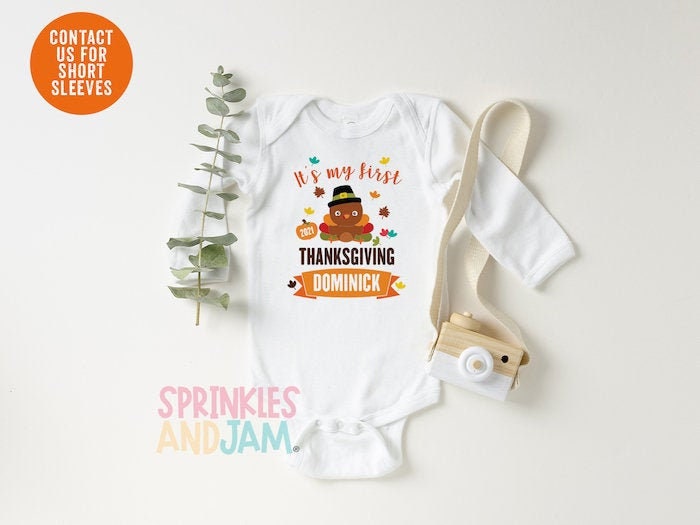 my first thanksgiving outfit boy