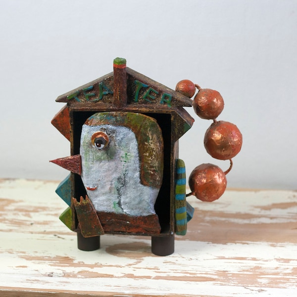 Paper Mache Wall Art Etsy