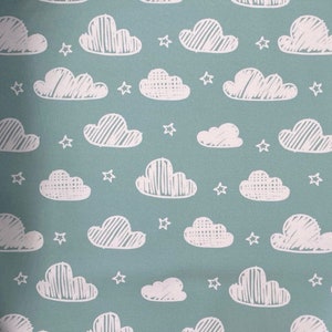 Softshell jacket fabric cloud mint