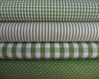 Tissu d’emballage en coton set en olive