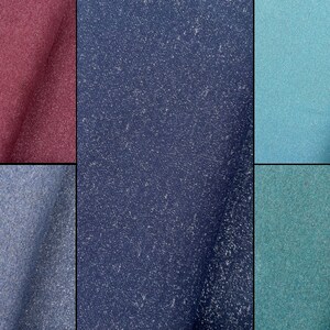 Cuff fabric in tube plain with glitter Lurex from 50 cm