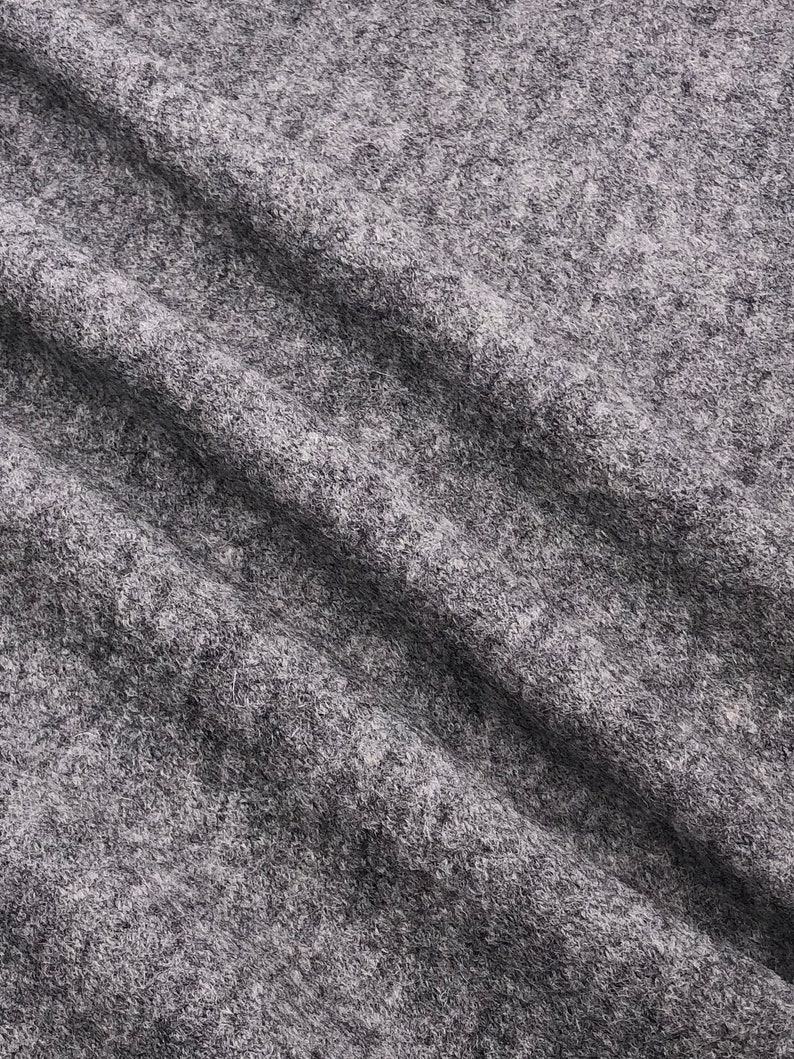 Virgin wool Walkloden fabric pure wool 4 colours image 4