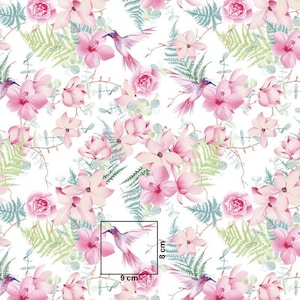 Cotton children&#39;s fabric decorative fabric flowers