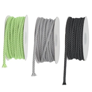 Cord reflective 5 mm round cord gym bag decorative cord