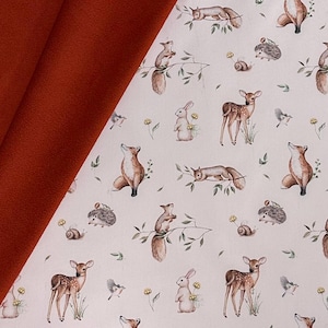 Giacca softshell in tessuto per bambini con stampa digitale animali