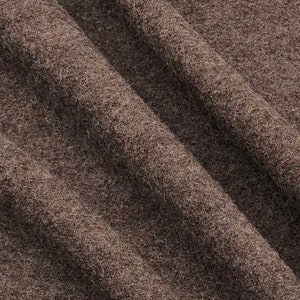 Virgin wool Walkloden fabric pure wool 4 colours image 5