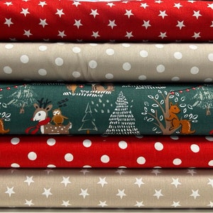 Fabric package fabric set cotton fabric Christmas