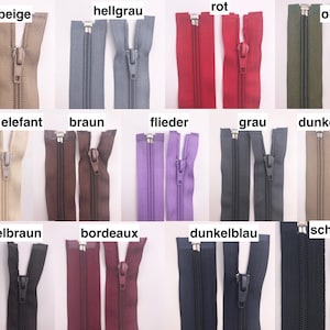 Rits deelbaar 70 cm