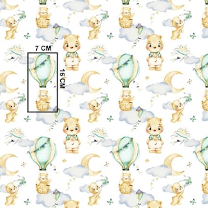 Modello di tessuto per bambini in cotone