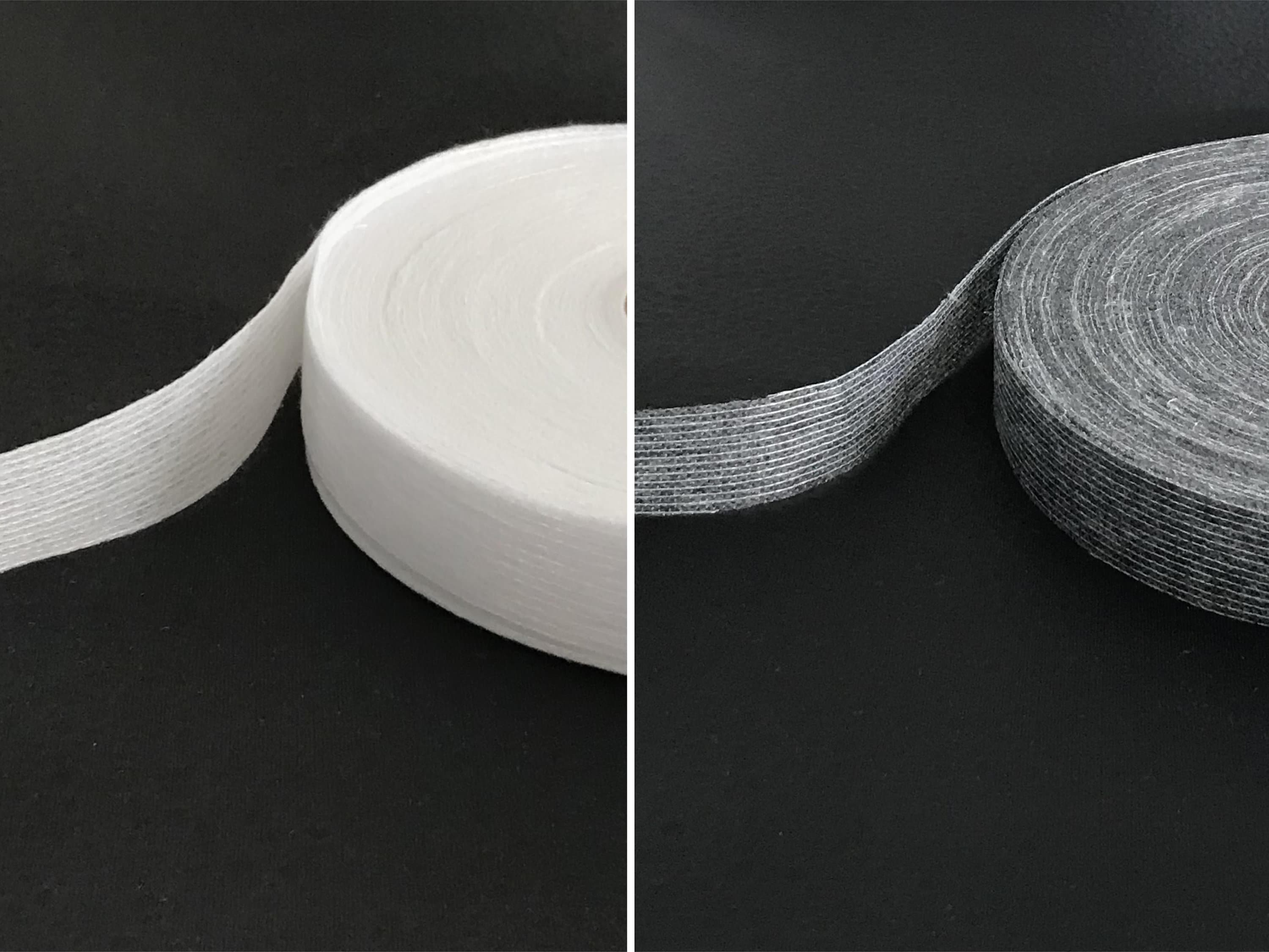 100 m seam tape edge tape forming tape grey white 10 15 20 25 30 mm