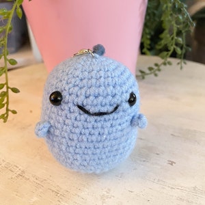 Crochet small Dino keychain