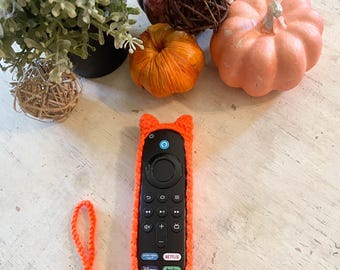 Funda de crochet para control remoto de Firestick
