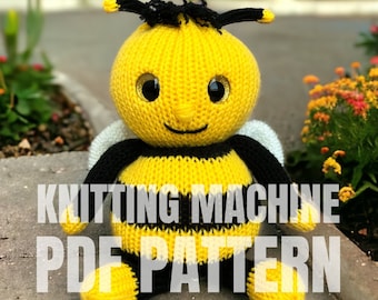 BEE - Circular Knitting machine pdf pattern - Sentro Addi King Express pro