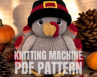 Turkey - Circular Knitting machine pdf pattern - Sentro Addi King Express pro