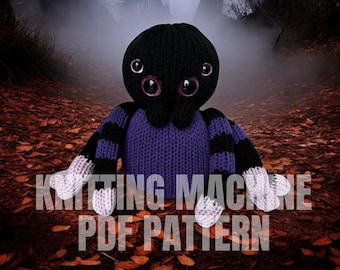 Spider - Circular Knitting machine pdf pattern - Sentro Addi Express