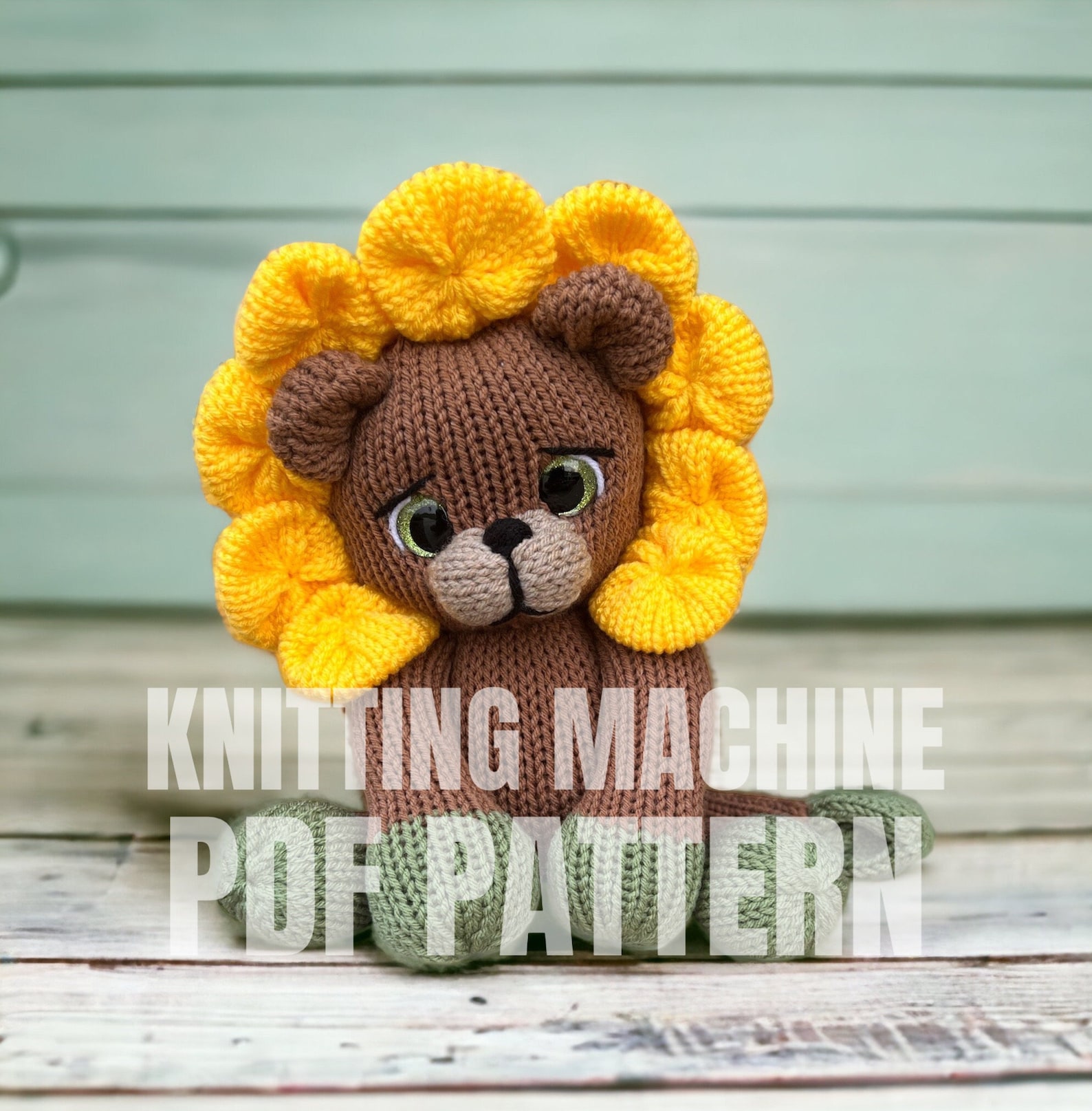 Dandy-lion - Circular Knitting Machine Pdf Pattern - Sentro Addi King ...