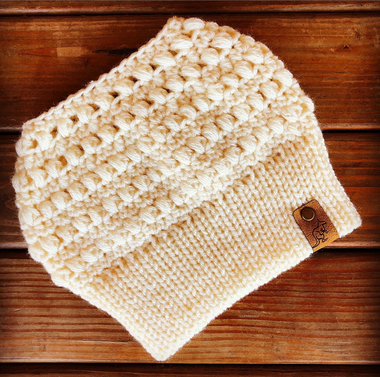 Addi Express pattern – Braided Messy Bun Hat – Littlejohn's Yarn