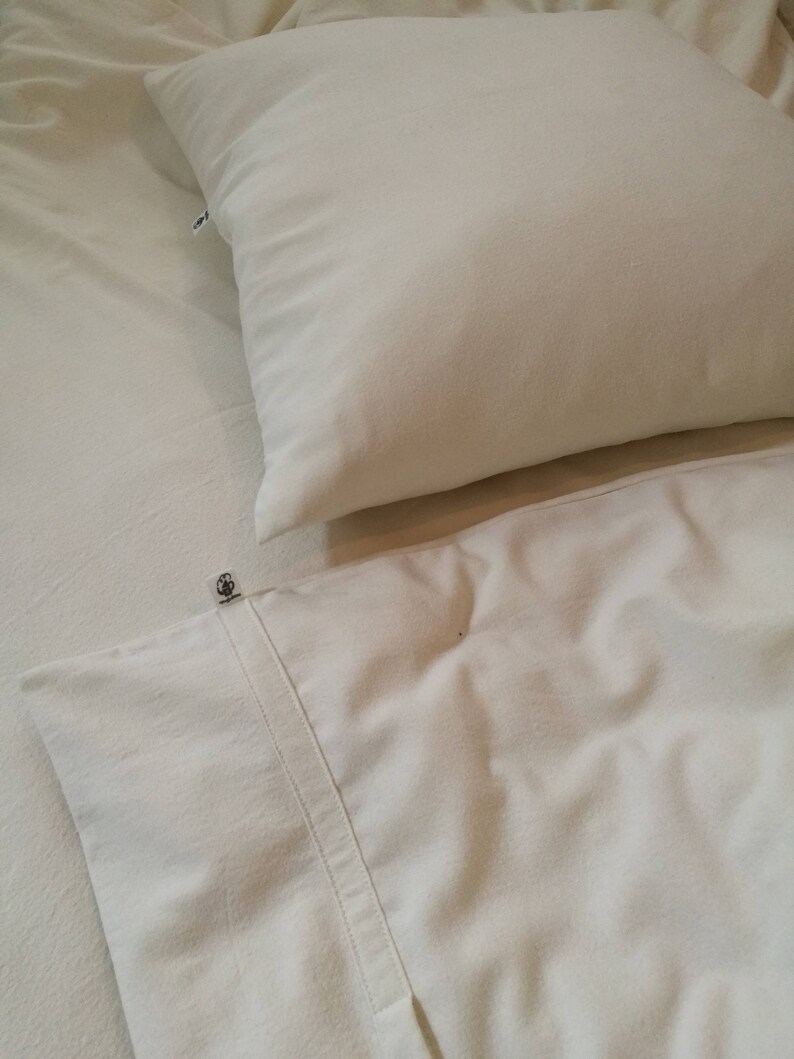 Wild Silk Bedding Washed Wild Silk In White And Off White Etsy