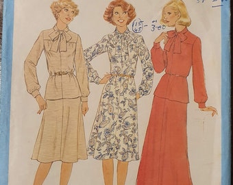 Simplicity 8311 Misses' Dress or Top and Skirt in Two Lengths